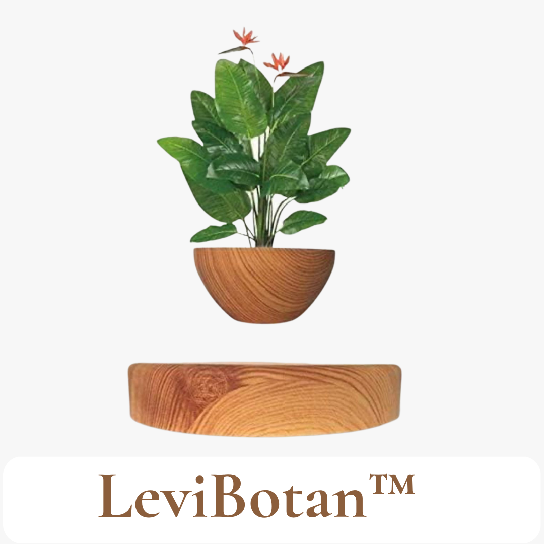 LeviBotan™ レビボタン｜ 宙に浮く植木鉢【マグネット式】
