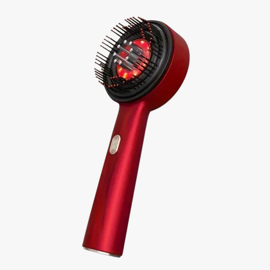 HairAura™ ヘアオーラ【頭皮マッサージコーム・赤色光・育毛剤導入】
