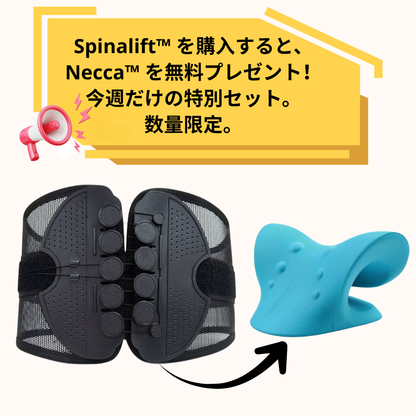 Spinalift™ スパイナリフト【腰椎＆腰痛ケア・通気サポートベルト】