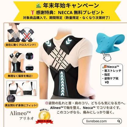 Alineo™ アリネオ 【肩腰ケア・肩開き・快適サポート】